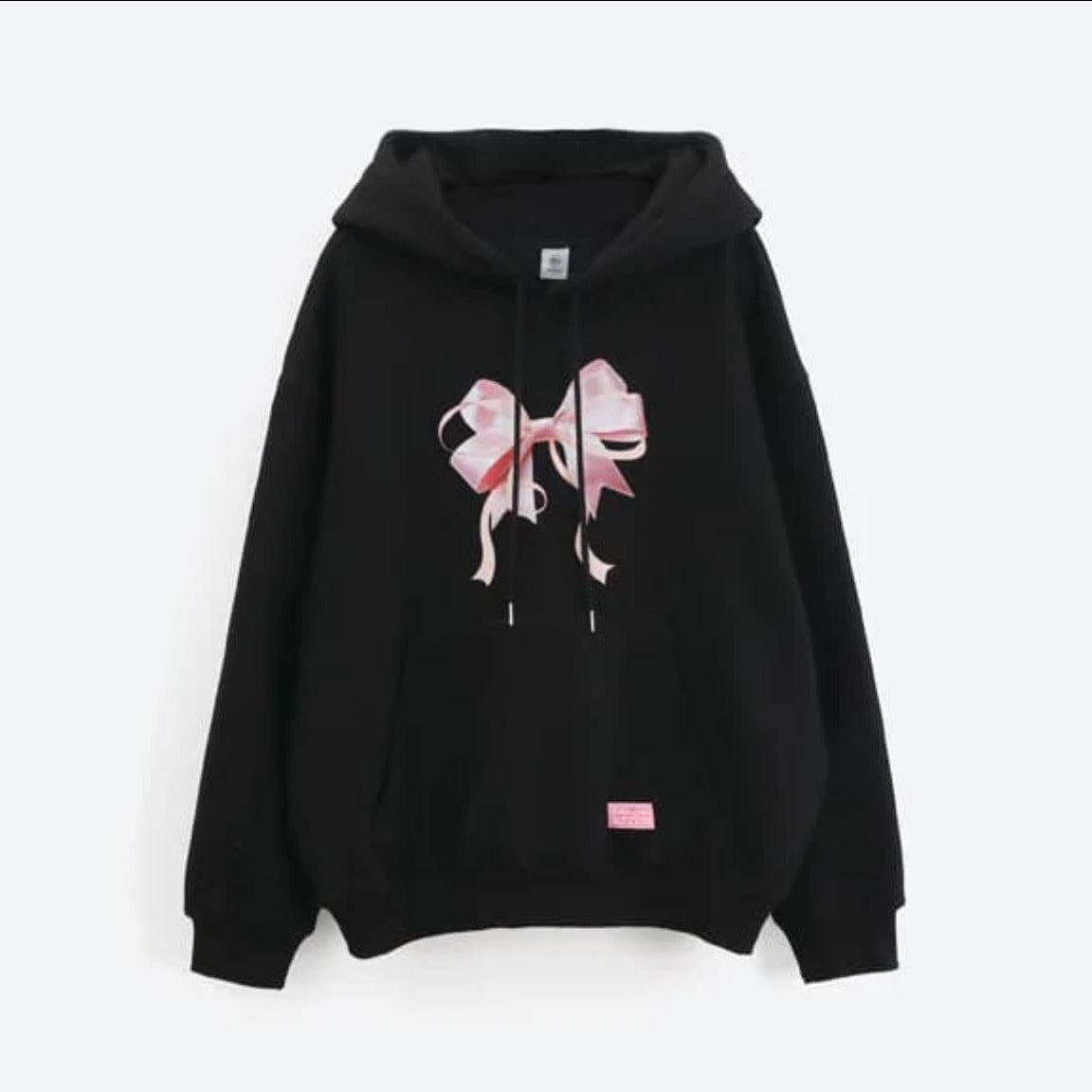 Cute Niche Kpop Bowtie Sports Hoodie
