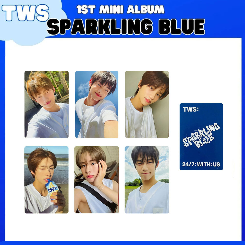 Sparkling Blue Album Photocard Collection