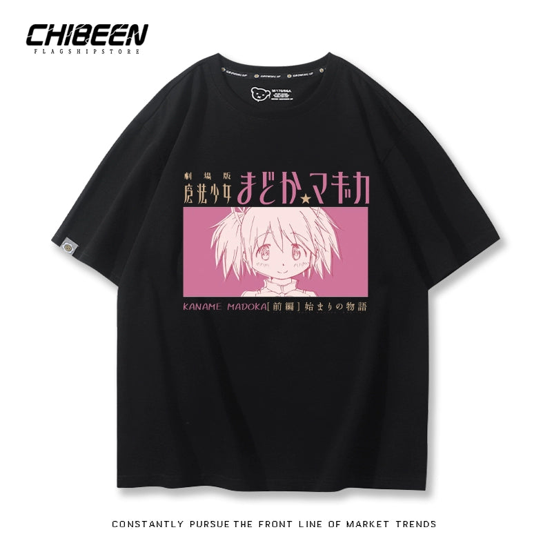 Women's Anime Print Half Sleeve T-shirt