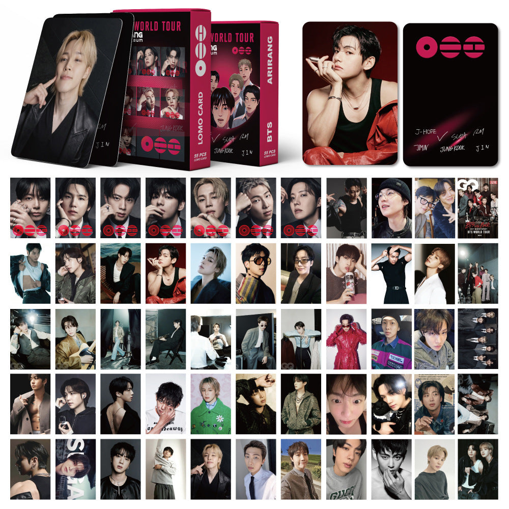55pcs BTS 'ARIRANG' Collectible Photocard