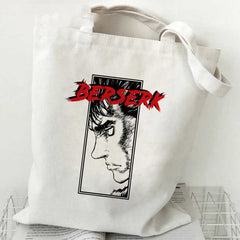 Anime Printed Canvas Shoulder Bag