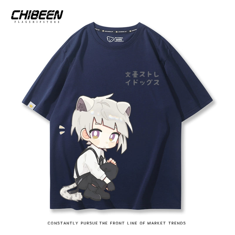 Casual Anime Summer Cotton T-Shirt