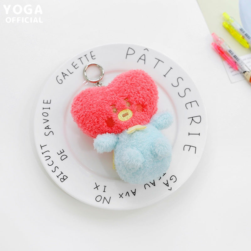 Kpop Cartoon Plush Pendant