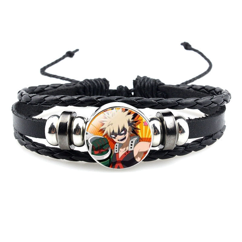 Trendy Anime Adjustable Rope Bracelet