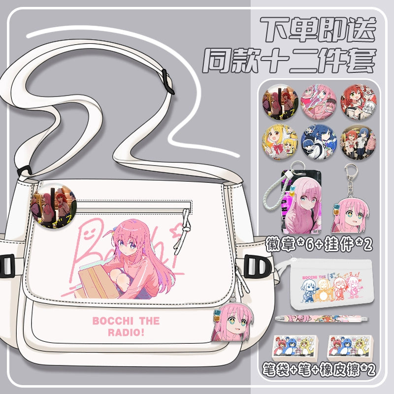 Cute Anime Crossbody Shoulder Backpack
