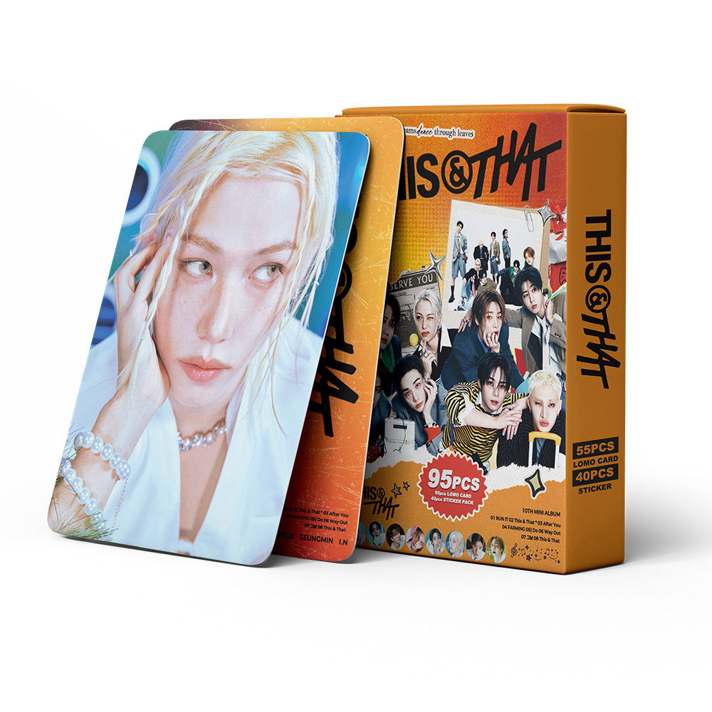 95PCS SKZ This & That Album Photocard Sticker