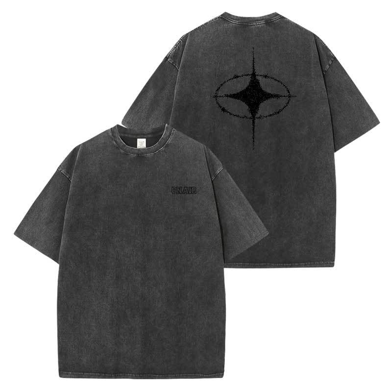 Vintage OnAir Cotton Washed Short-sleeved T-shirt