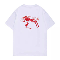 JAMES Same Style Cotton Short-sleeved T-shirt
