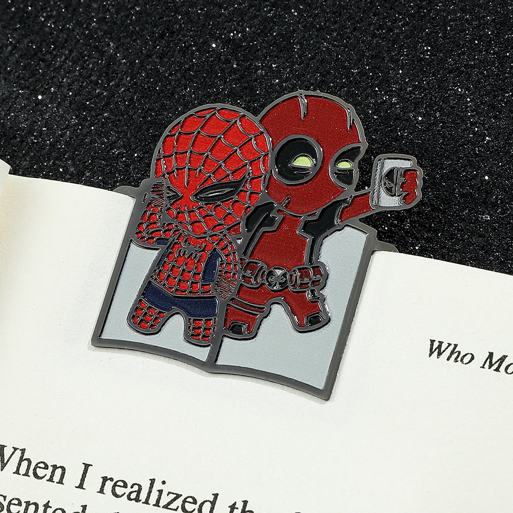 Deadpool and Wolverine Metal Bookmark