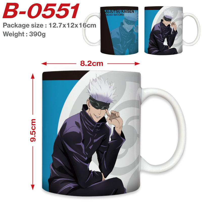 Creative Anime Print Ceramic Coffee Mug