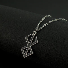 Trendy Anime Logo Pendant Necklace