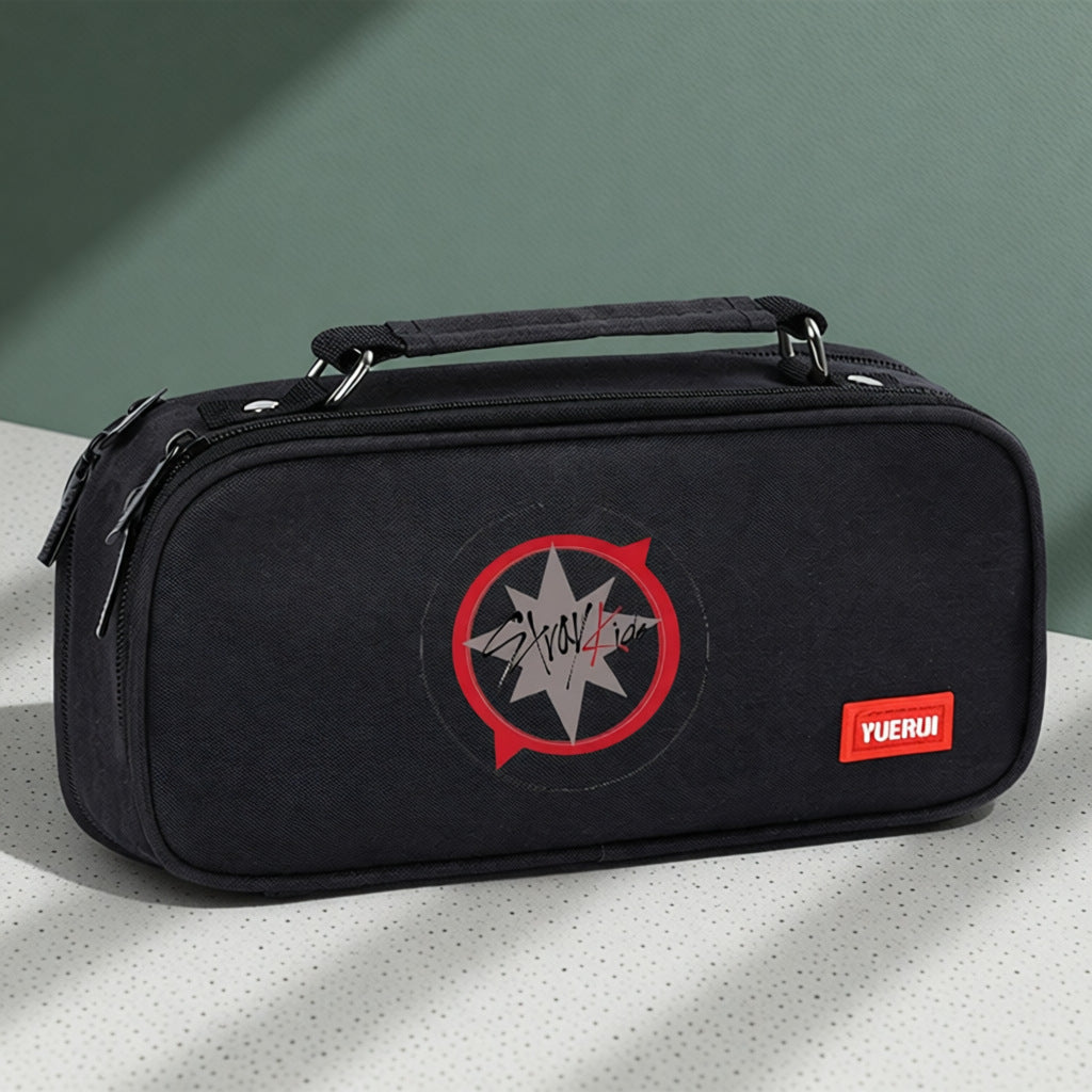 SKZ Dual Zipper Pencil Case Storage Pouch
