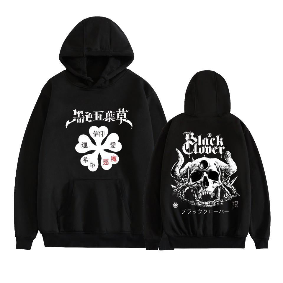 Unisex Anime Printed Pullover Cos Hoodie