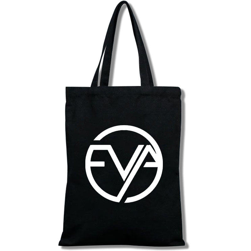 EVA Printed Canvas Shoulder Bag