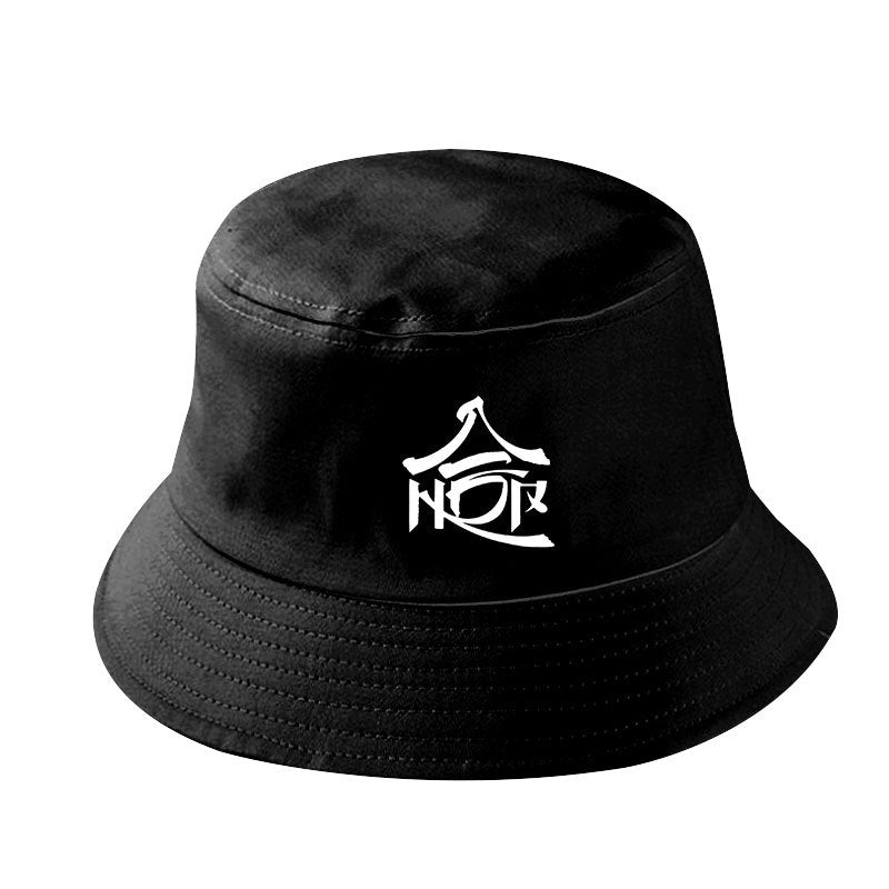 Kpop LOGO Printed Bucket Hat