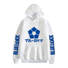 Casual Anime Graphic Printed Pullover Hoodie