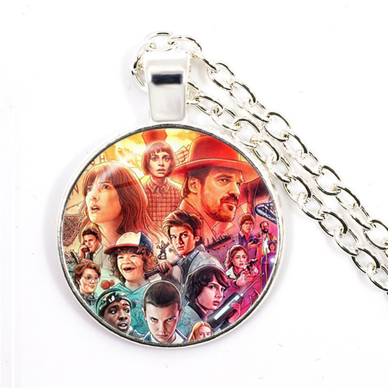 Chic Tv Gem Pendant Necklace