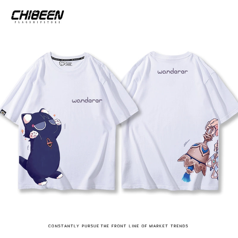 Game Wanderer Printed Short Sleeve T-Shirt