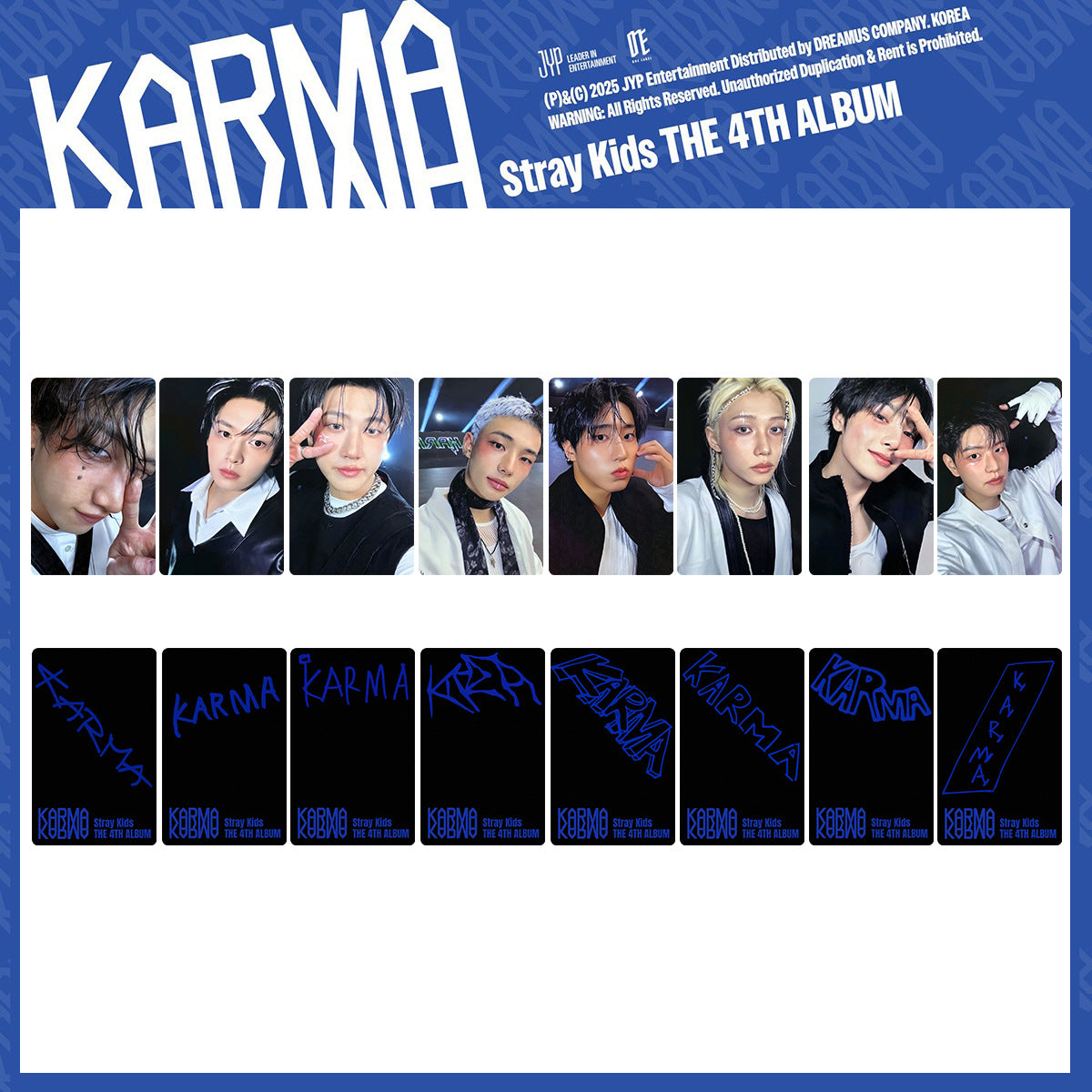 SKZ KARMA Bonus Photo Cards
