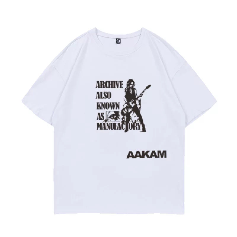 DOHOON Same Style Graphic Short-sleeved T-shirt
