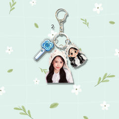 H2H JUUN CARMEN Pendant Bag Keychain