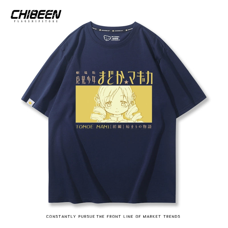 Women's Anime Print Half Sleeve T-shirt