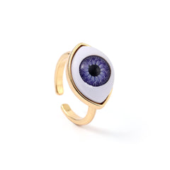 Niche Demon Eye Open Ring