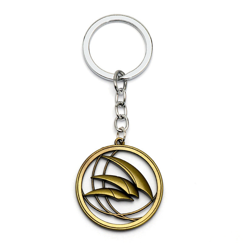 Game Logo Keychain Necklace