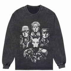 Classic Anime JOJO Crew Neck Sweatshirt