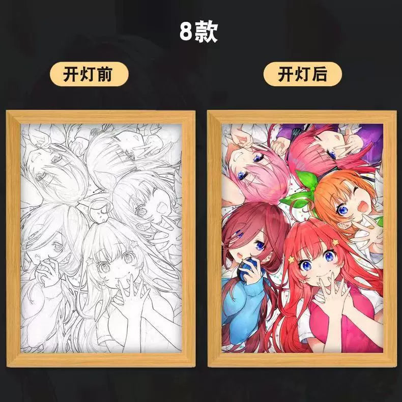 Nakano Anime Painting Ornament Night Light