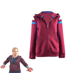 Chic Girls WandaVision Scarlet Witch Cosplay Coat