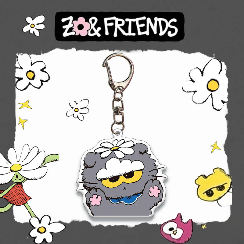 GD ZOA Acrylic Pendant Keyring