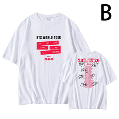 BANGTAN ARIRANG Tour Logo Short Sleeve T-Shirt