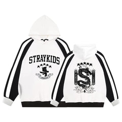 Versatile KPOP Album Logo Pullover Hoodie