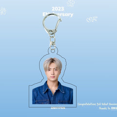 Kpop ID Photo Transparent Acrylic Keychain