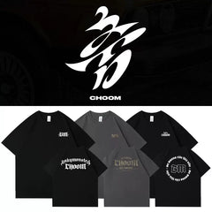 BM Concert CHOOM Printed Short-sleeved T-shirt