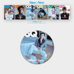 CORTIS Magazine Cover Badge Mirror Keychain