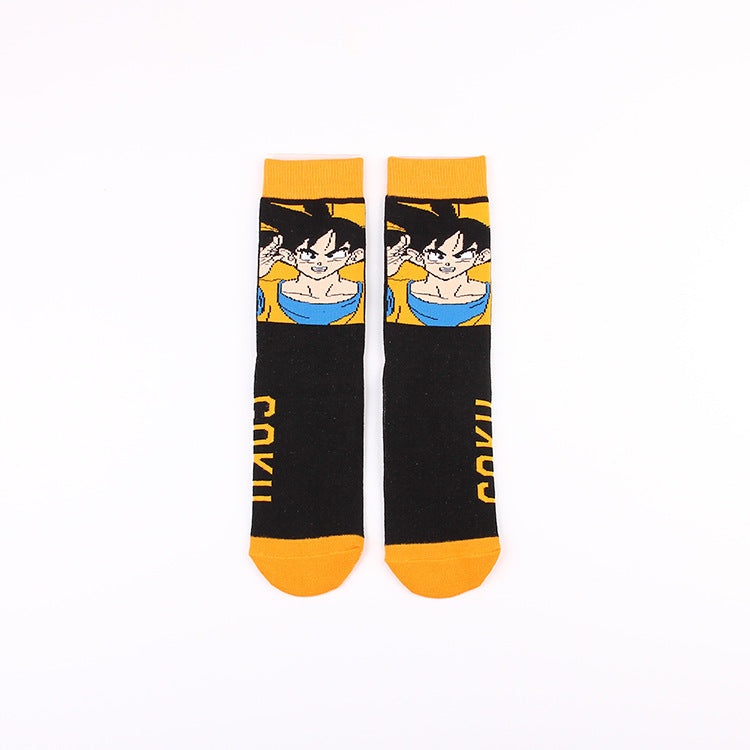 Men's Trendy Vegeta Medium Tube Socks