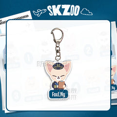 SKZ Aviation Acrylic Pendant Keychain