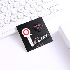 SKZ Three Piece Brooch Hair Band