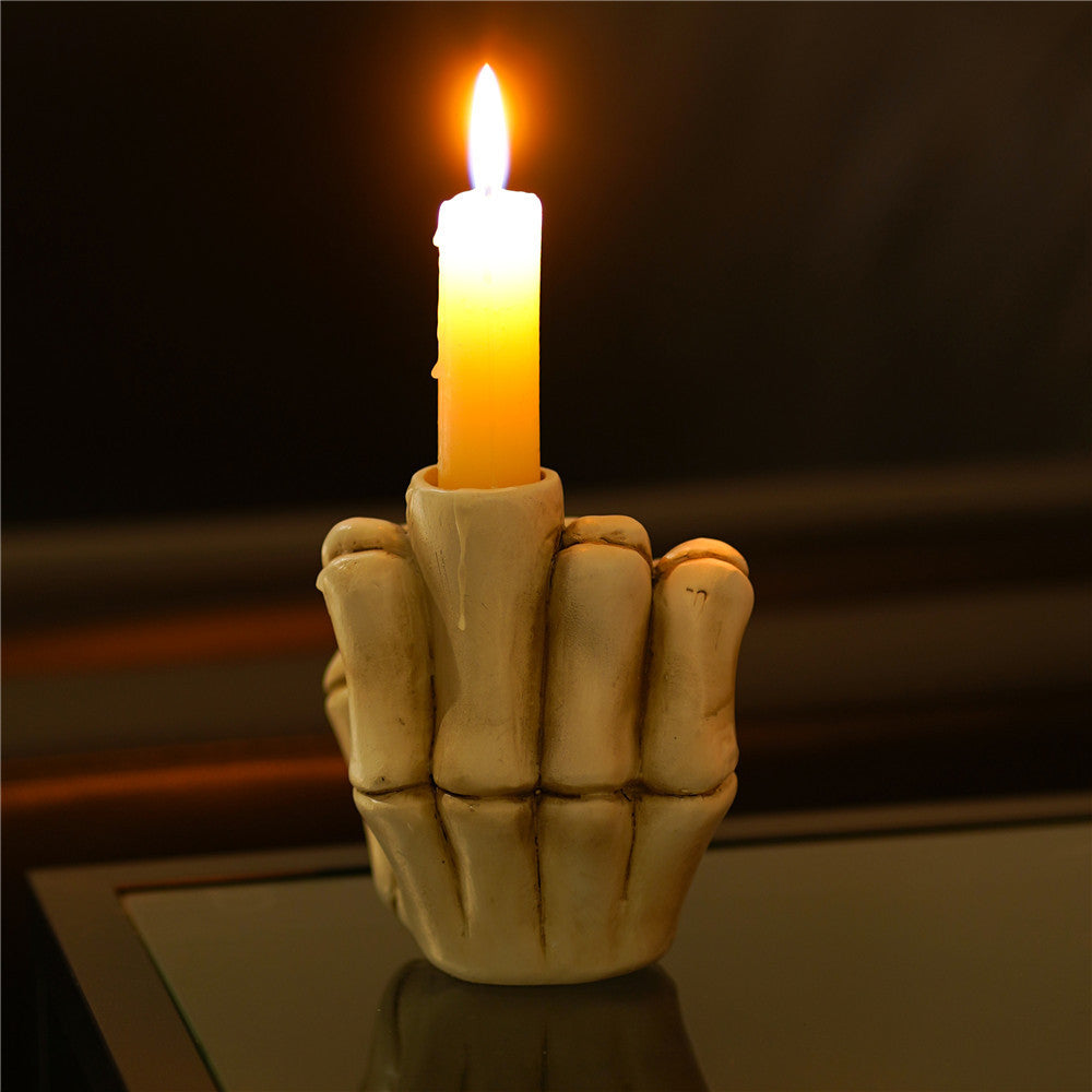 Skeletal Grip Candle Holder