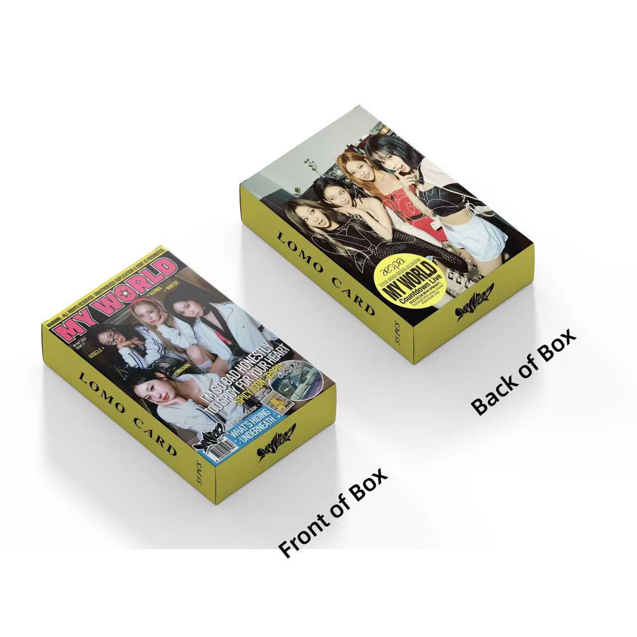 Kpop 55 Pcs LOMO Photocards