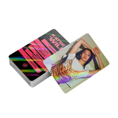 124PCS KATSEYE WILD Holographic Photocard Sticker