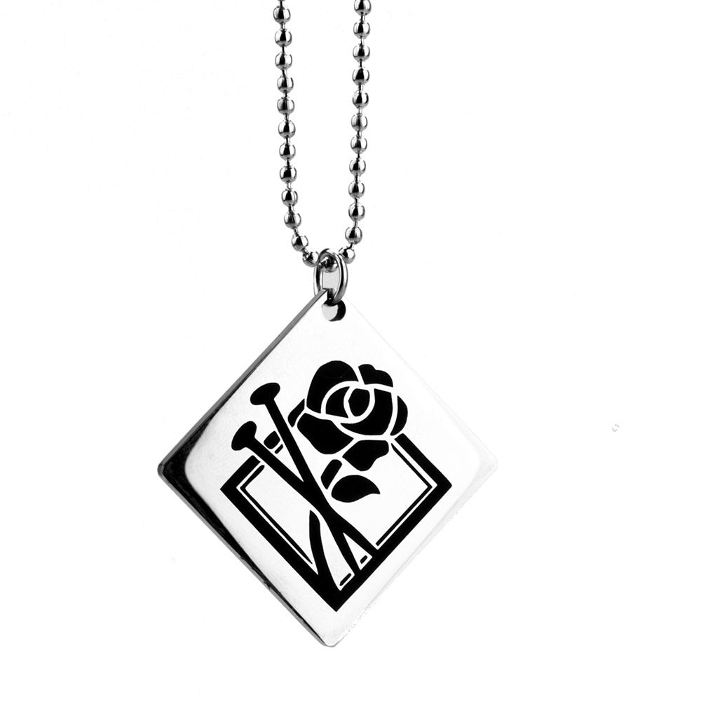 Chic Anime Stainless Steel Pendant Necklace