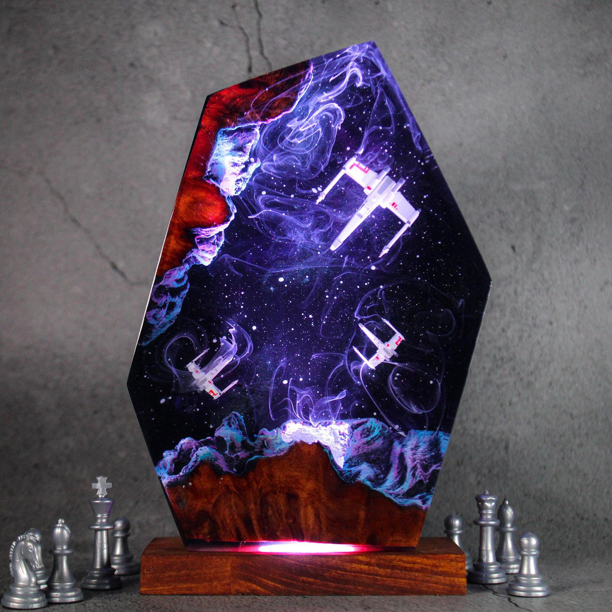 Unique SW Battleship Lamp Decoration