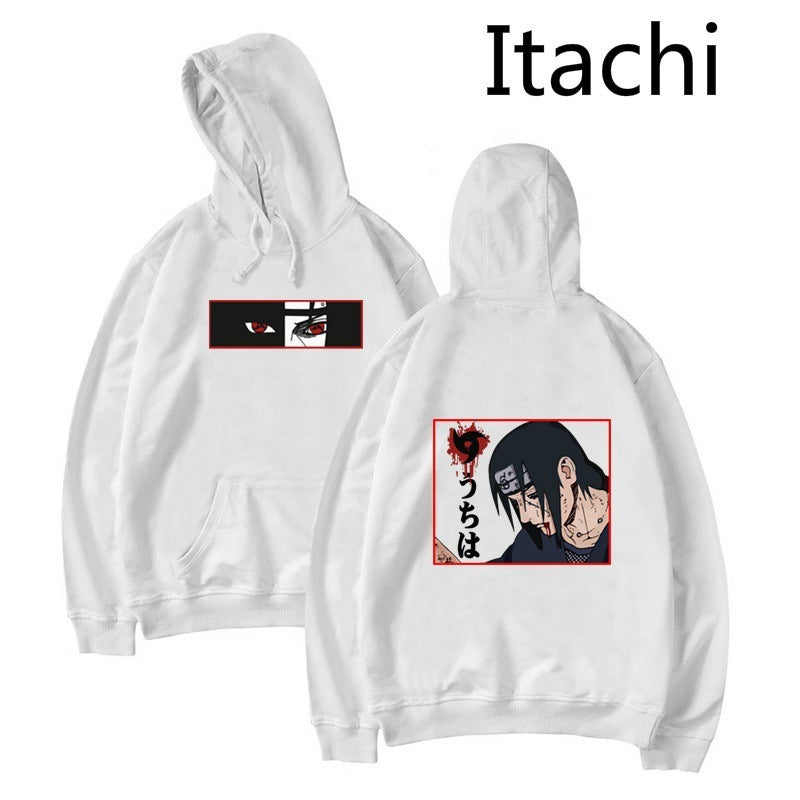 Trendy Anime Logo Printed Unisex Casual Hoodie