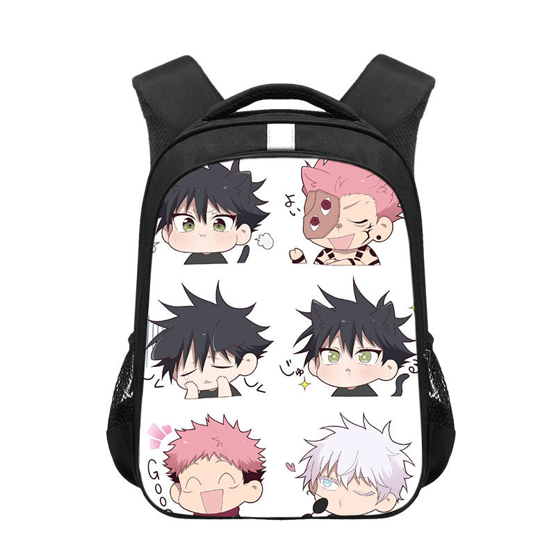 Cute Children's Anime Printed School Backpack