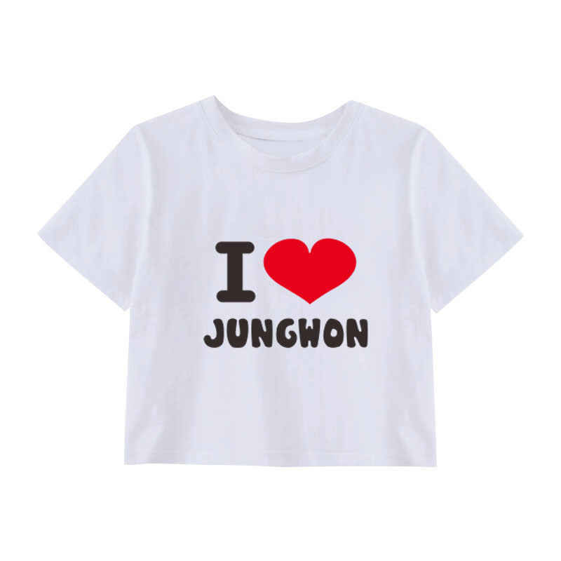 Unisex Kpop UNTOLD Short-sleeved T-shirt