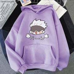 Casual Anime Men's and Women's Loose Hoodie