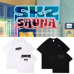 SKZ Sauna Cotton Short-sleeved T-shirt
